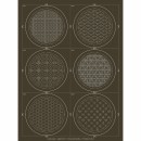 Sashiko Coaster Kit Col. 101 Slate - Min: 3/each